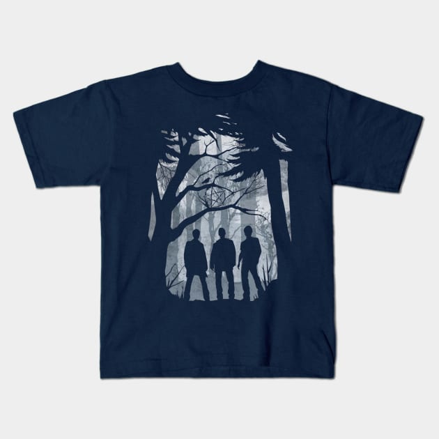 Join the hunt Kids T-Shirt by Rikux